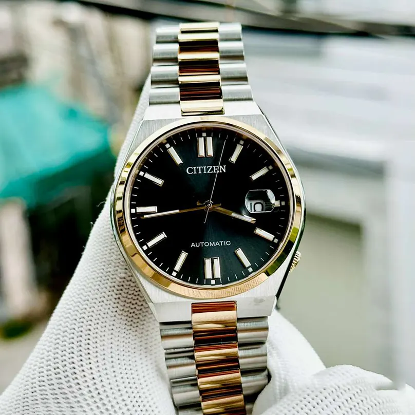 Citizen Tsuyosa Automatic Black Dial Men’s Watch- NJ0154-80H